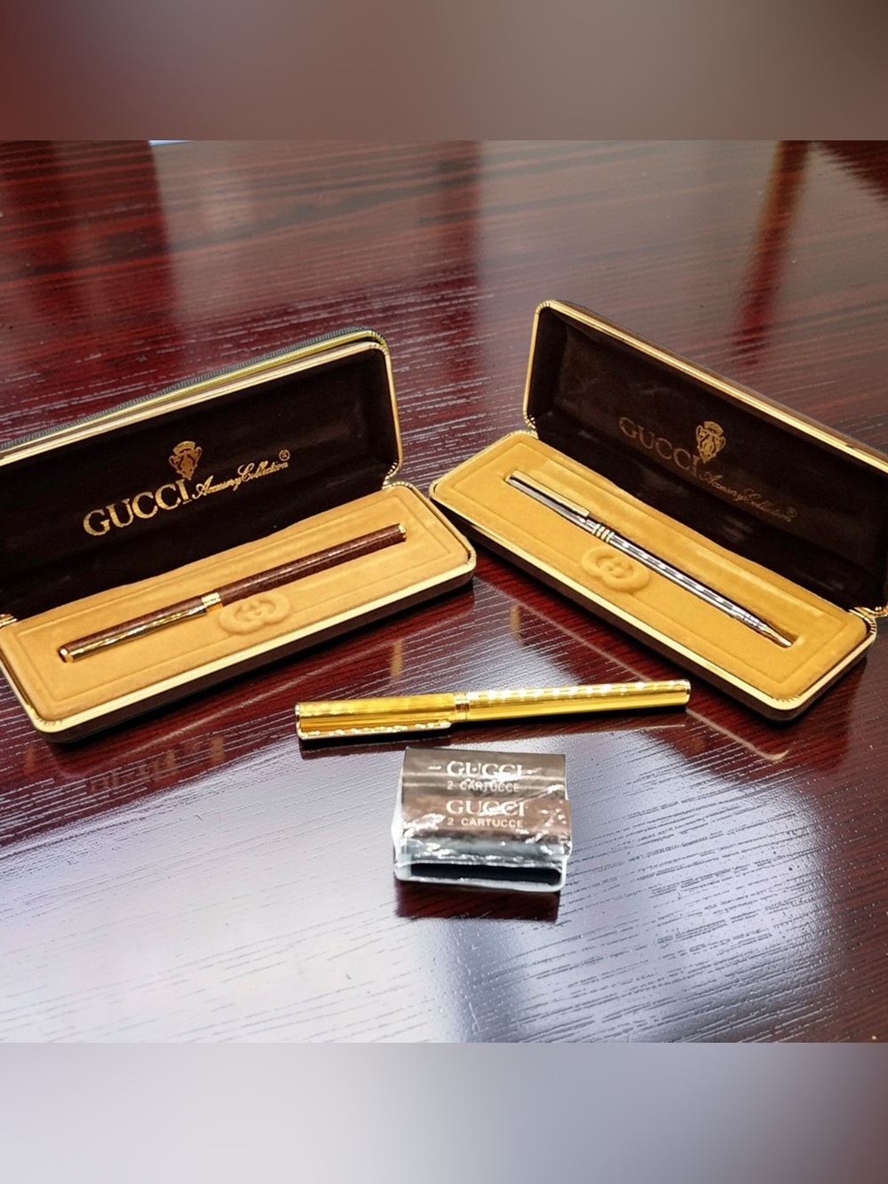 GUCCI 3-Pc Pen Set: Accessory Collection 🔥 - Picture 2 of 10